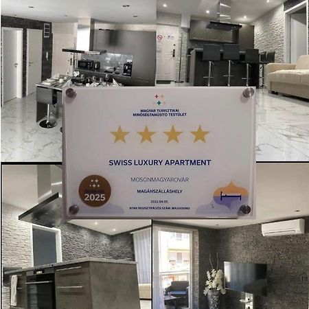 Swiss Luxury Apartment Mosonmagyaróvár المظهر الخارجي الصورة